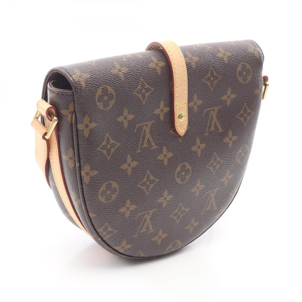 Louis Vuitton Canvas Leather Brown Monogram Bag Chantilly Shoulder
